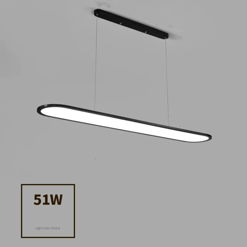 Modern simple fish-shaped iron LED pendant chandelier in white with PMMA lampshade for bar office restaurant lighting