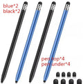 Universal two-in-one metal touch screen stylus pen in various colours for tablet PCs