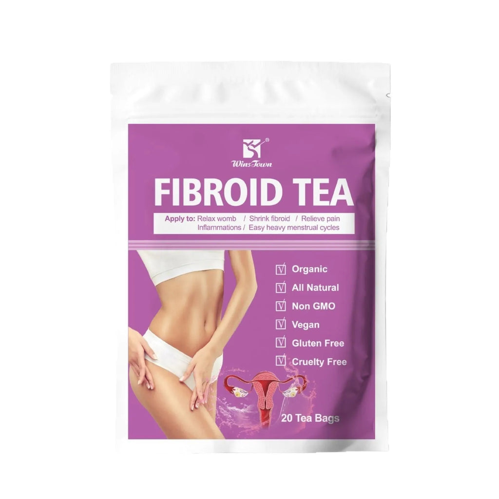 A single pack of C83 Winstown Fibroid Tea, a cold extract herbal tea blend containing sugar.