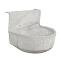 Iron frame cat hammock bed in beige iron fleece cloth for pet cage use