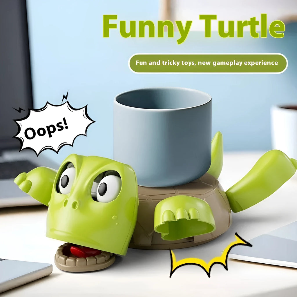 Turtle design ABS coaster for heat insulation in light green colour