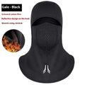 Wind-proof thermal face mask for outdoor sports riding in Gale Gray colour