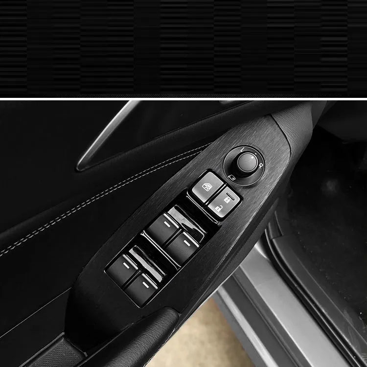 Car interior decorative film sticker kit for centre console and dashboard refresh.