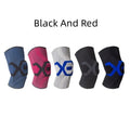 Men's silicone knee pads for running fitness cycling protection in multiple colour options