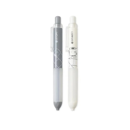 0.5mm automatic pencil with cloud grip in black and white colour options