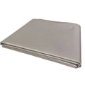 Grey diamond lattice radiation shielding fabric with copper and nickel metal fibres for signal blocking