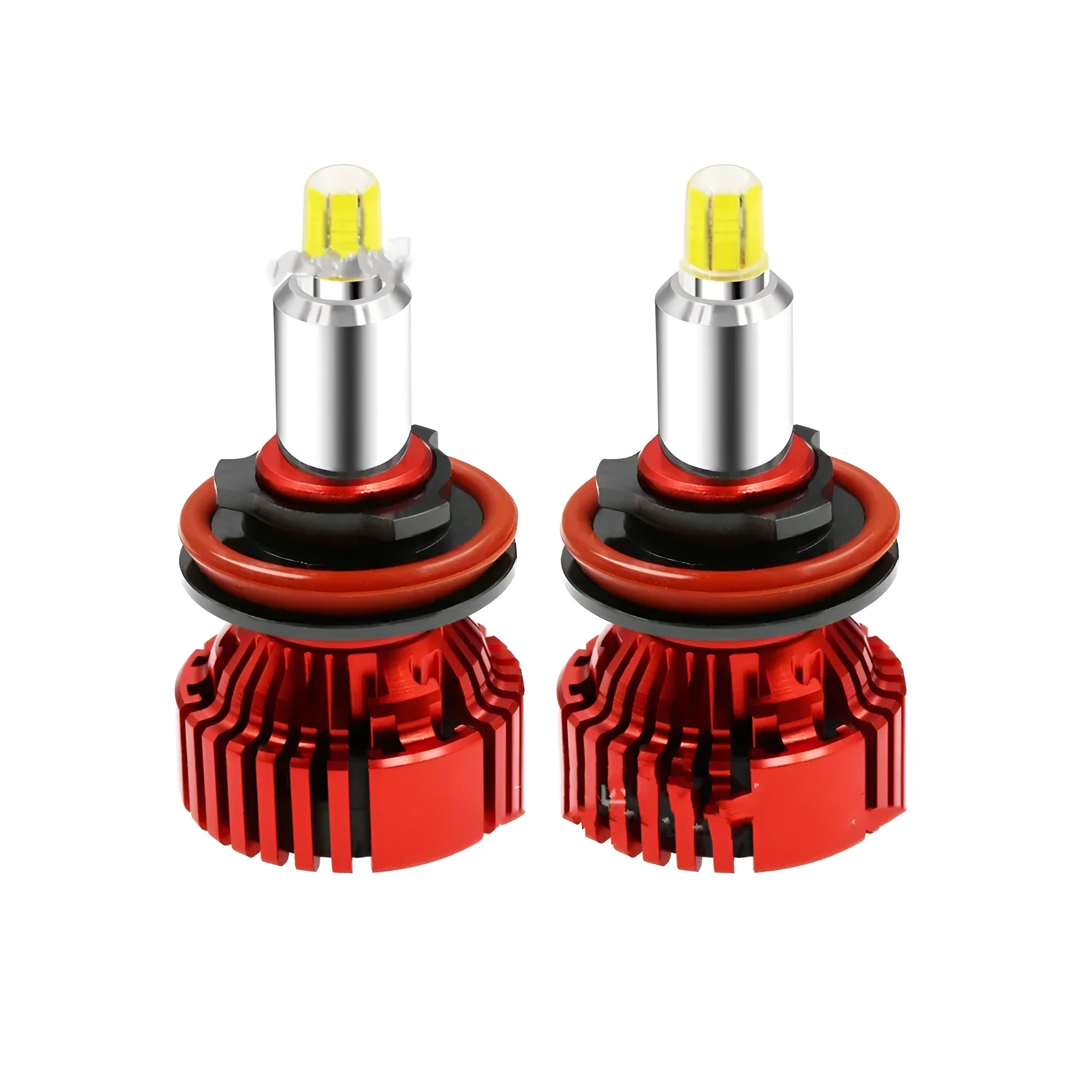 Spotlight 360 degree LED car headlight bulb with aluminium and copper construction, 36W, universal fit