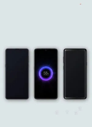 White and black 10000mAh power bank with USB-C port and wireless charging capability