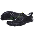 Men's women's upstream wading shoes with non-slip rubber outsole and mesh upper in Army Green, front view