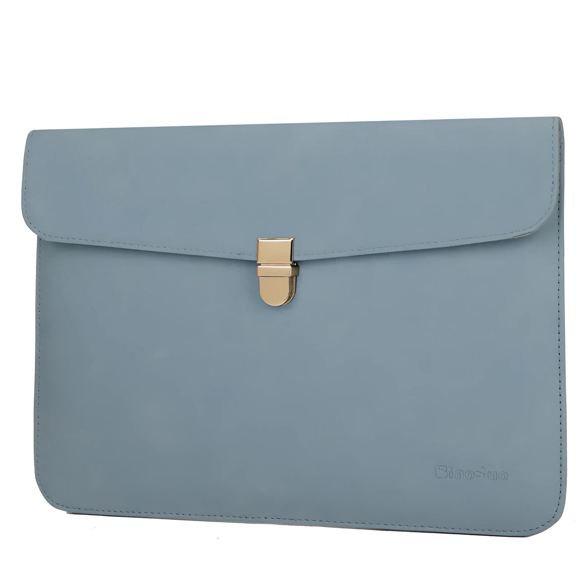 Matte PU notebook inner bag simple hand bag for laptop, shown in 12, 13 and 14 inch sizes