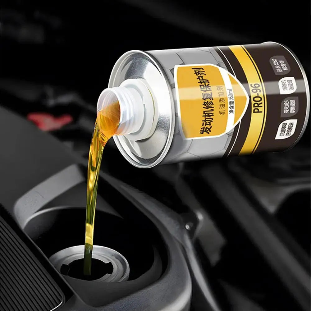 60ml white-capped bottle of engine oil antiwear additive for car engines