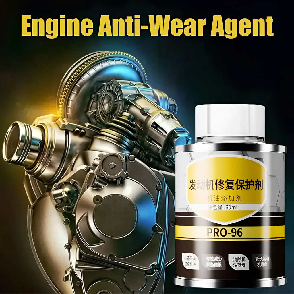 60ml white-capped bottle of engine oil antiwear additive for car engines