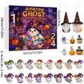Ghost Pumpkin Doll blind box set with 16 pendants, 6 PVC figurines, 2 plush dolls in Halloween series niche style