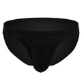 Men's transparent loose nylon underwear in colours black, blue, grey, sky blue, and white.