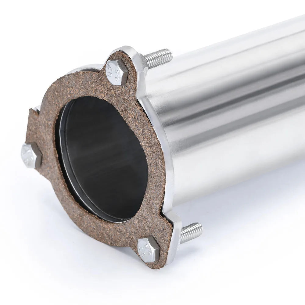 Aluminium EGR disassembly pipe 55mm inner diameter 155mm length for VW Jetta MK4 TDI-BRM FWD