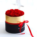 Preserved real eternal roses in luxury gift box set for Valentine's Day gifts