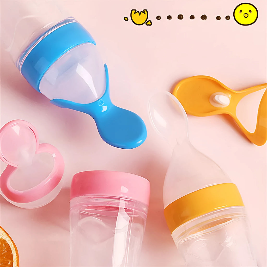 Colourful plastic food containers with matching lids in yellow, blue, white, pink, and green options