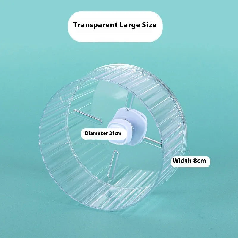 Plastic bird running wheel toy in various colours and sizes for parrot exercise