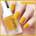 Quick-dry matte nail polish 13ml no-bake non-peel in 46 colours including Matte Black and Mocha