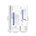 Compact manual nose drain plunger suction tool for family sinus relief.