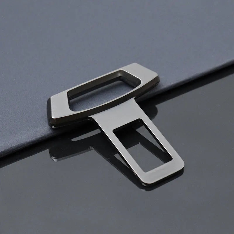 Metal car silencer insert in matte black, gold, and silver colour options