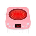 16-piece pink simulation kitchen toy set with electric rice cooker and microwave oven for children