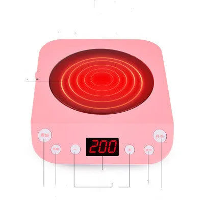 16-piece pink simulation kitchen toy set with electric rice cooker and microwave oven for children