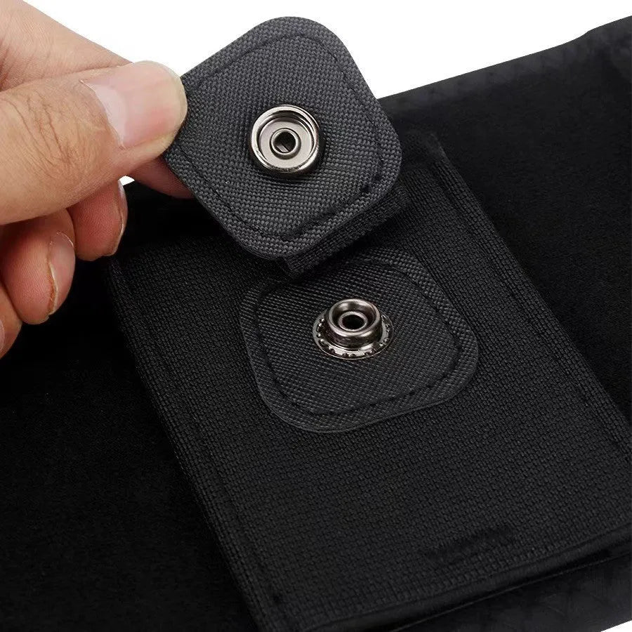 Adjustable hidden carrying holster belt in woven fabric, 115cm to 140cm, single-circle outdoor sports belt