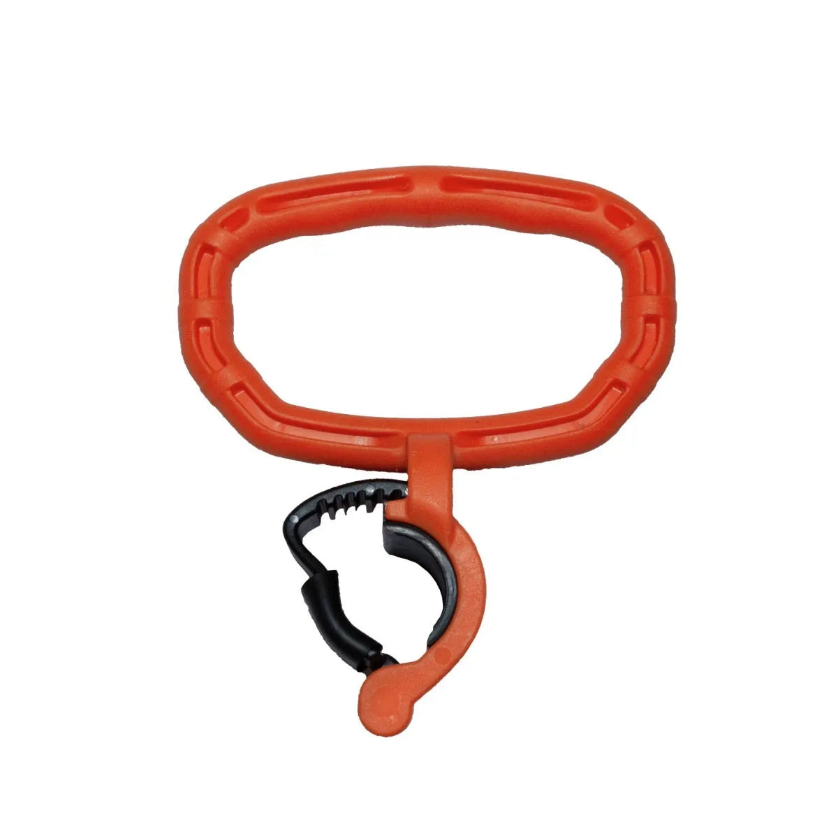 Adjustable black kettlebell handle made from PP material, 21x19cm, for home gym weight training