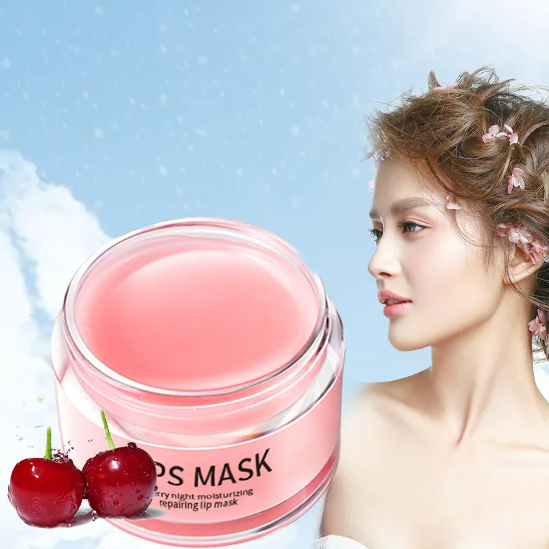 Boxed lip mask skincare product for moisturising and nourishing dry lips.