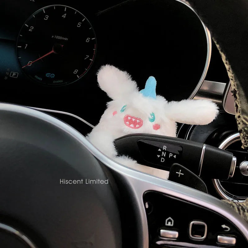 Cotton cartoon pilot dog car seat block decoration doll on vehicle seat