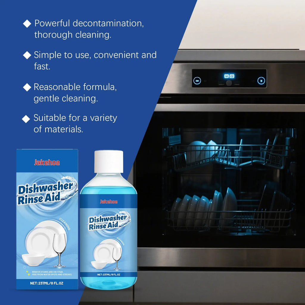 237mL dishwasher detergent aid bottle for removing oil stains from kitchenware