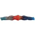 Orthrus big nodule silicone dildo 36 cm in streamer colour with haulage rope texture