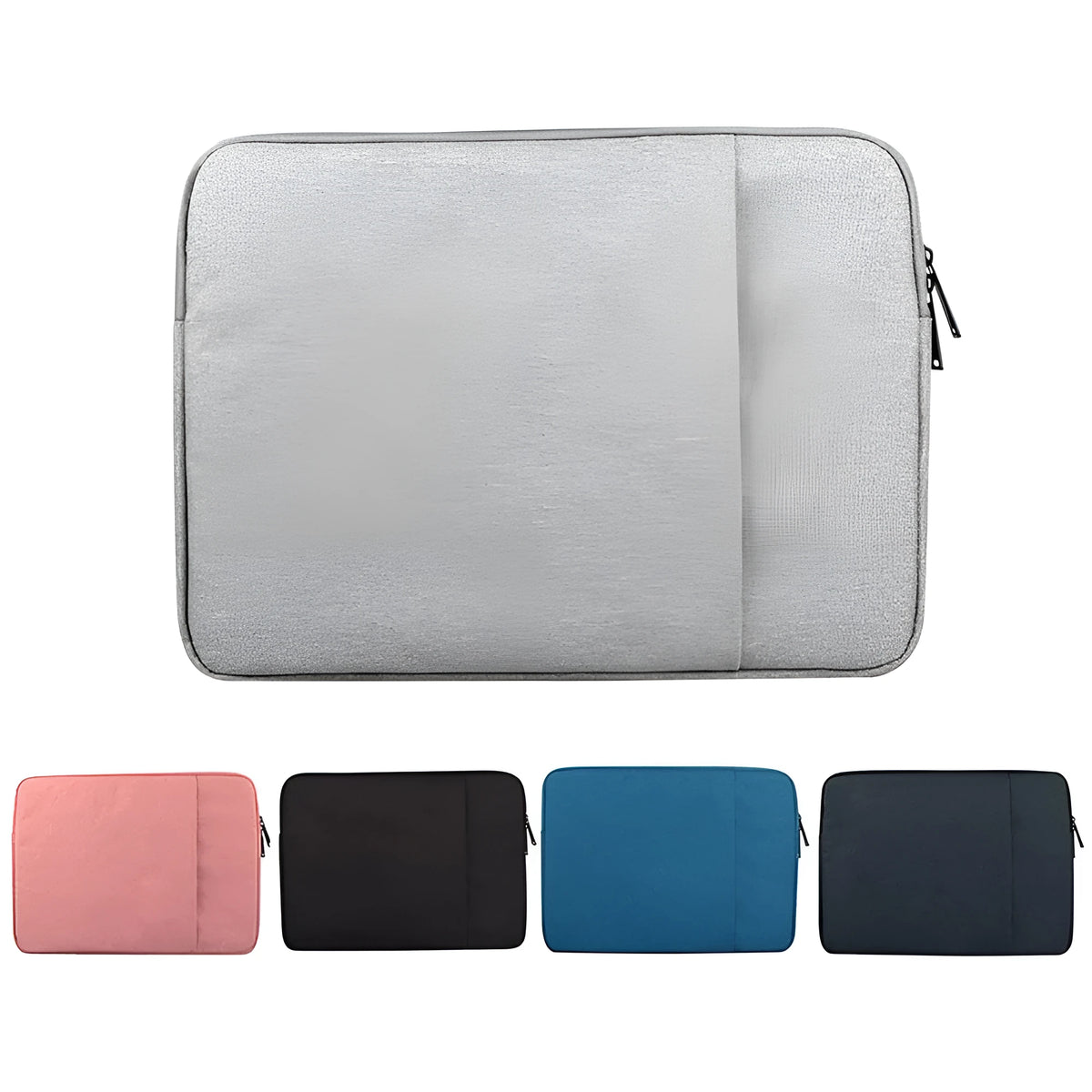 Protective case for diamond painting light pad, 14x10x1.2 inch, black, with zipper and slim profile