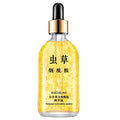 Firming and lifting skin care stock solution gold liquid in 100ml bottle with ginseng and Cordyceps essence