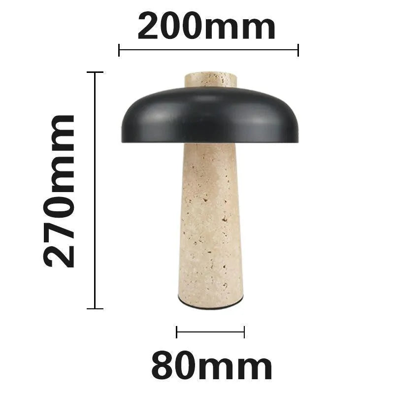 Alloy desk lamp with dimmable LED light and USB Type-C charging port