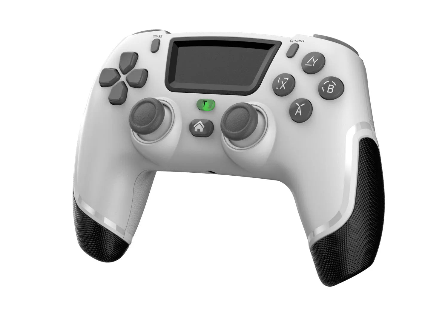 Fruit green wireless PS4 controller with Bluetooth connectivity for PC and mobile gaming