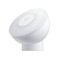 White compact Mijia bedside table lamp with human body induction and Bluetooth