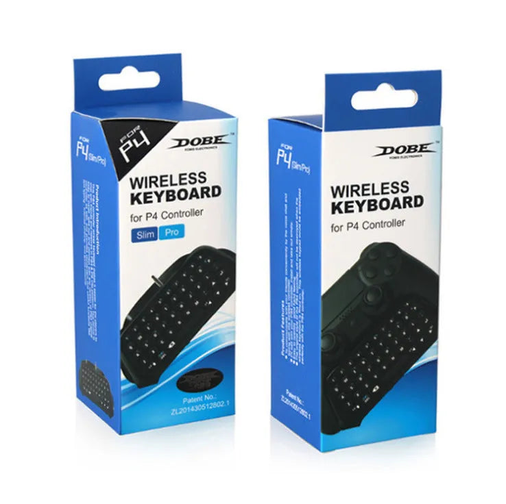 PS4 controller Bluetooth chat keypad attached to black controller showing keys and speaker