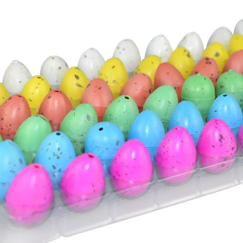 Dinosaur embryonated egg toy in Black Crack colour, EVA material, 2x3cm size, for water expansion play