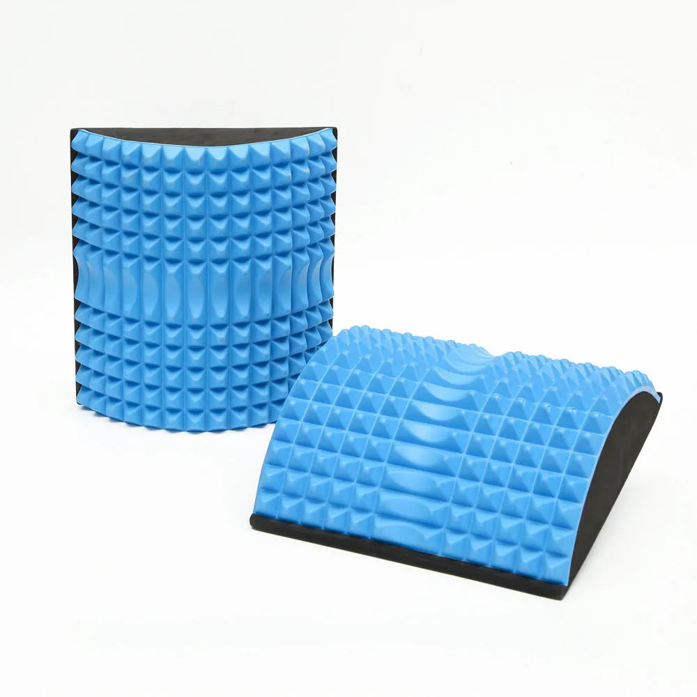 EVA fitness training pad 30x30x10cm in blue for waist and abdomen core exercises