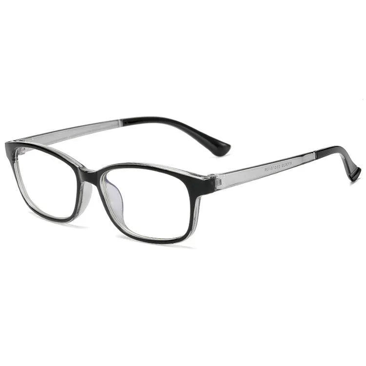 Anti-radiation glasses with PC full frame in blue colour for men and women