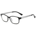 Anti-radiation glasses with PC full frame in blue colour for men and women