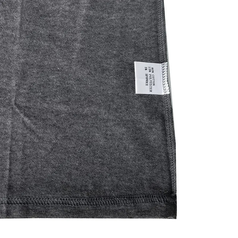 Men's cotton blend long sleeve t-shirt in solid colour with European and American sizing