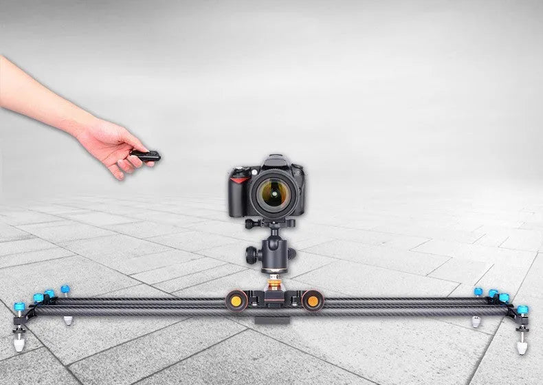Wolf King L4X mobile camera remote control slide car with wireless remote and 3KG load capacity