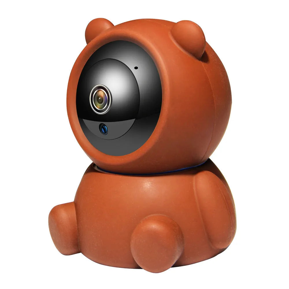 Bear 1080P WiFi security camera with auto-tracking and infrared night vision