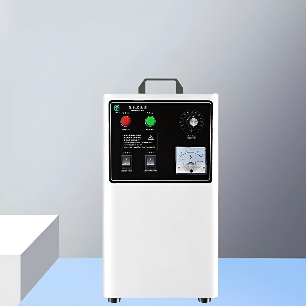 20g/h ozone generator for fruit and vegetable treatment with stainless steel or white plastic housing options