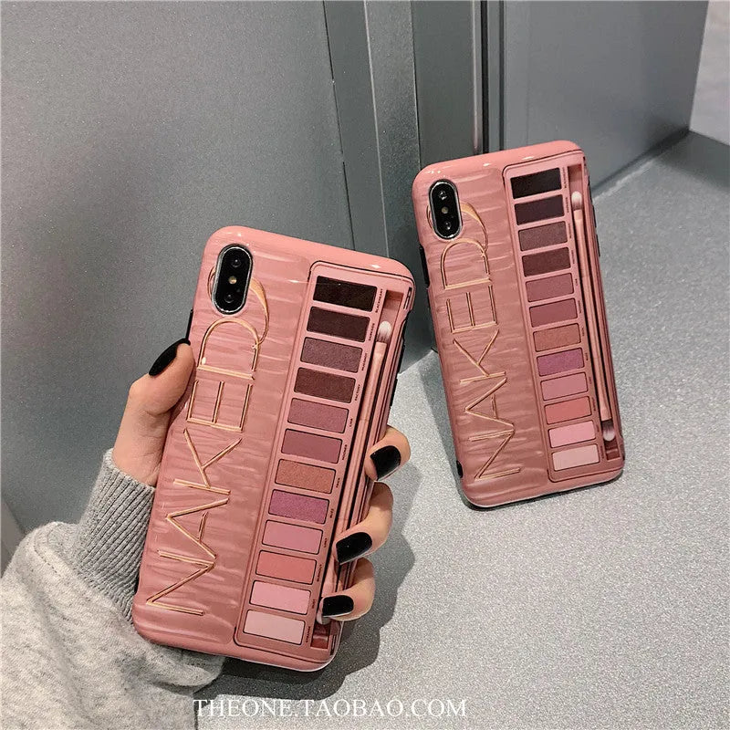 Flesh and grey silicone protective case for various iPhone models.