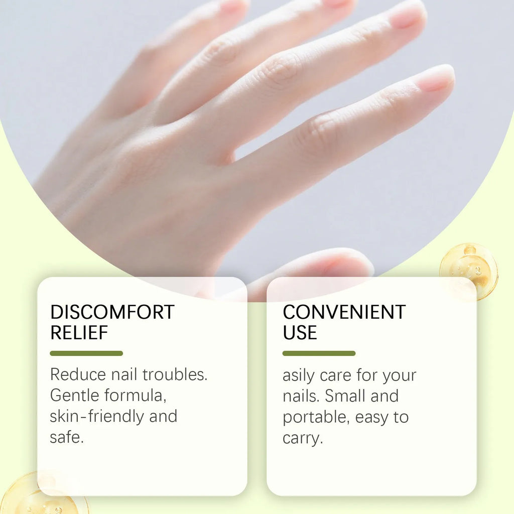 Nail Care Drops 15ml bottle with rubbing strip for fungal nail treatment