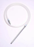 Creative silicone hookah hose in red blue green black silver gray clear colours with aluminium material